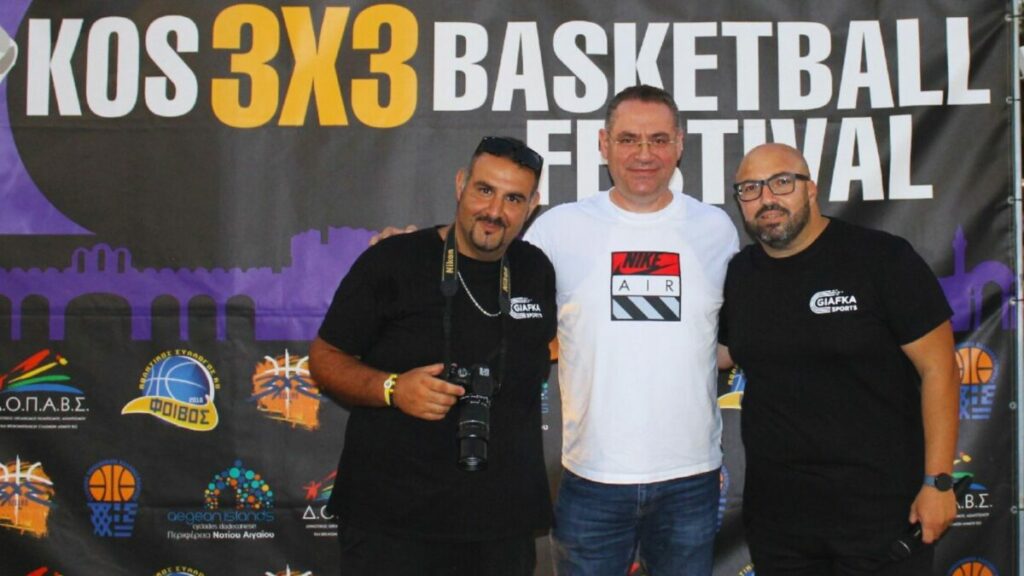 Βαγγέλης Ιωάννου: «Το Kos 3X3 Βasketball Festival είναι μια οργανωμένη μπασκετική γιορτή με έντονο ανθρώπινο στοιχείο» (Video)
