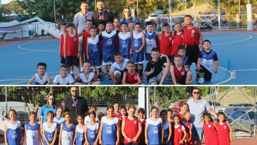 Όμορφη μπασκετική συνάντηση στο Πυλί για τα παιδιά της Α.Ε. Δικαίου και του Ηρακλή 2000 (pics)